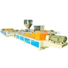 plastic recycled round wave /trapezoid wave roof sheet machinery/pp pe plastic extruding machine